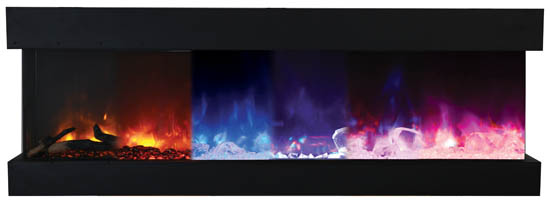 Fire and Ice Flame Presentation Panorama Slim - Amantii