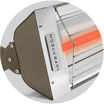 Bronze Color Option for Infratec Heaters
