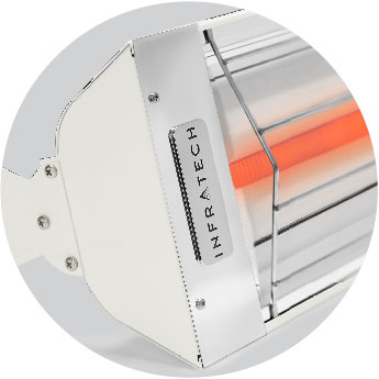 White Color Option for Infratec Heaters