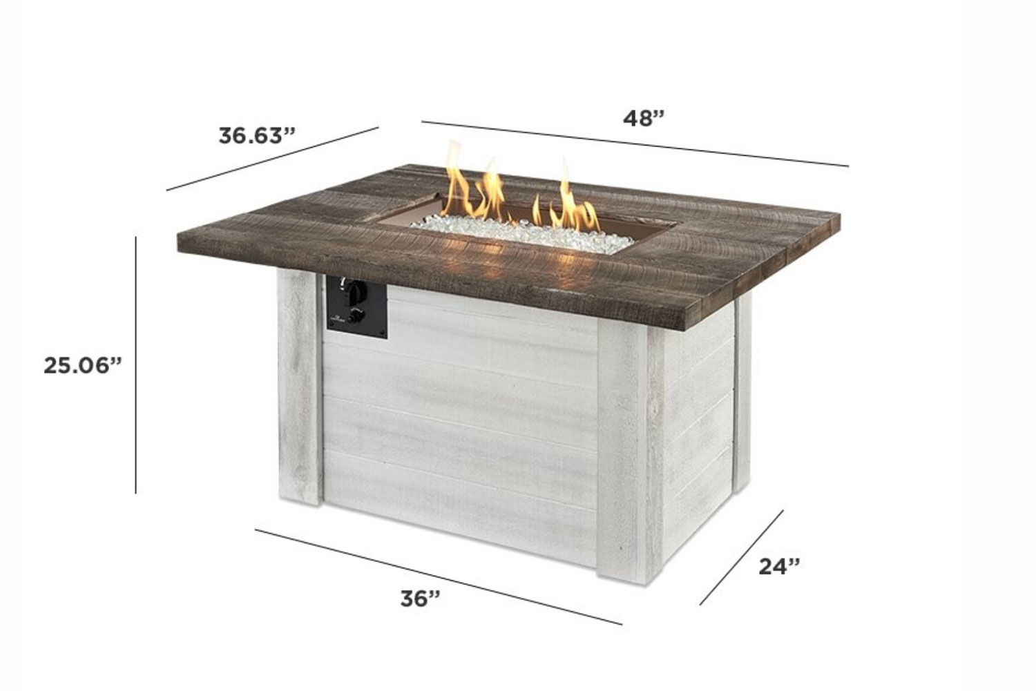 Alcott Fire Pit Specifications